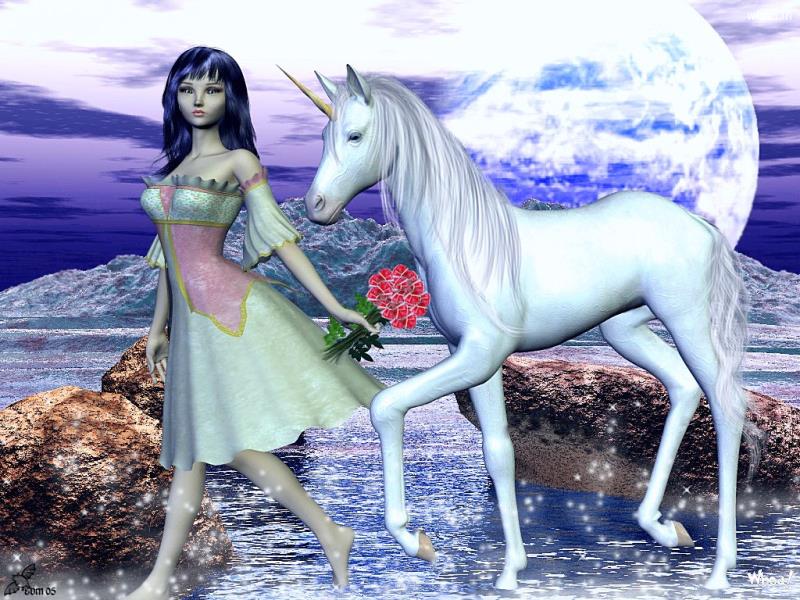 Fantasy Mythical Girls HD Wallpaper #46