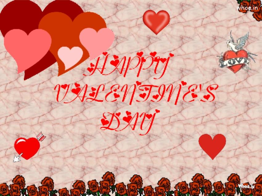 Happy Valentine Day Hd Greetings Wallpaper #15