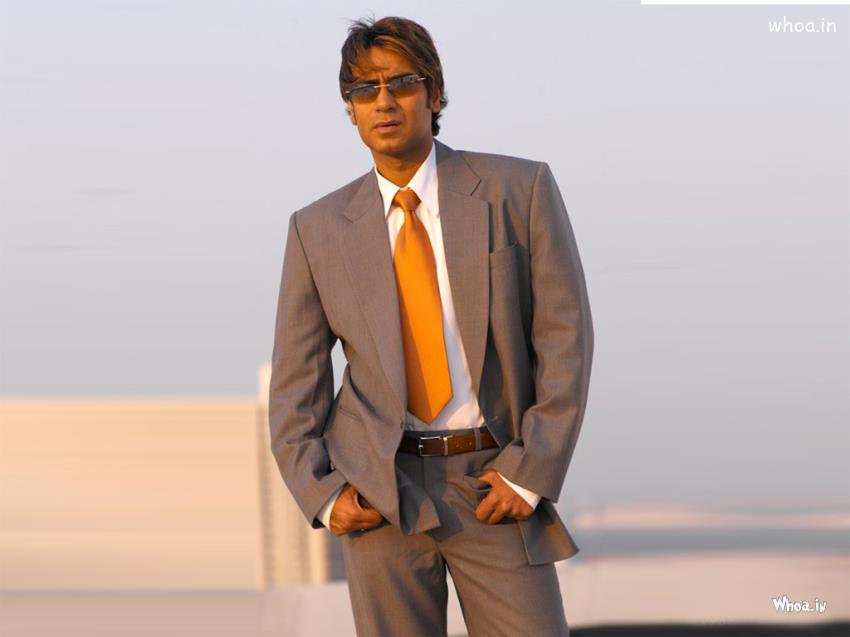 Ajay Devagan In Suit Natural Hd Wallpaper