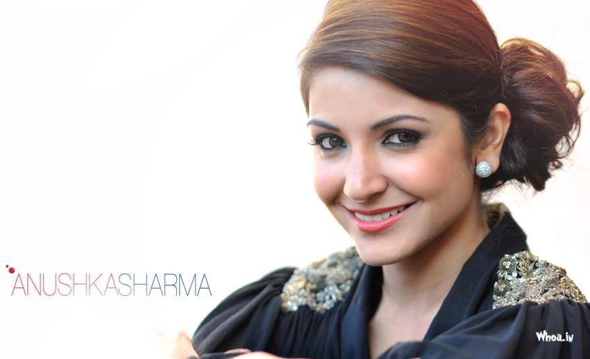 Anushka Sharma Close Up Face White Background Hd Wallpaper
