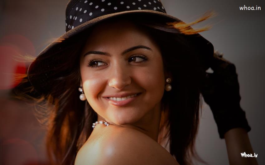 Anushka Sharma Face Back With Hat Hd Wallpaper