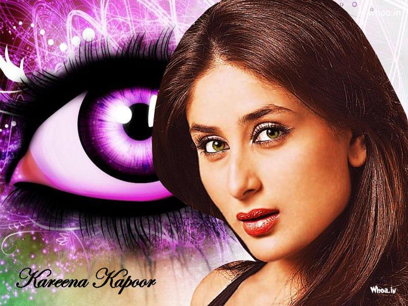 Kareena Kapoor Close Up Shining Eyes Hd Wallpaper