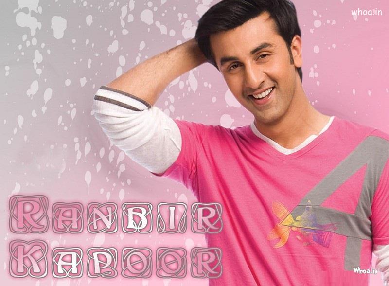Ranbir Kapoor Pink Hd Wallpaper