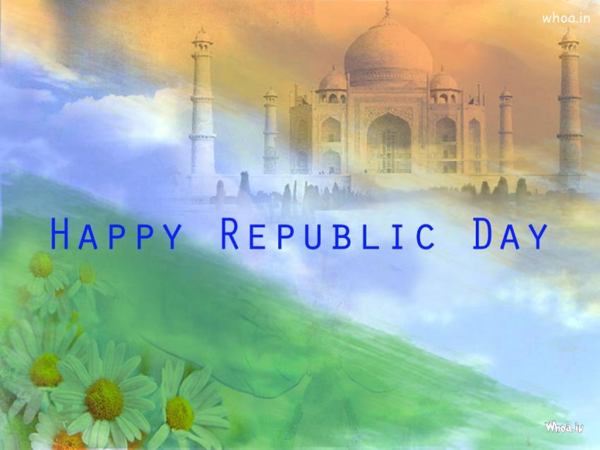 Republic Day Tajmahal Wallpaper
