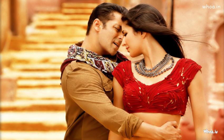 Salman And Katrina In Ek Tha Tiger Wallpaper