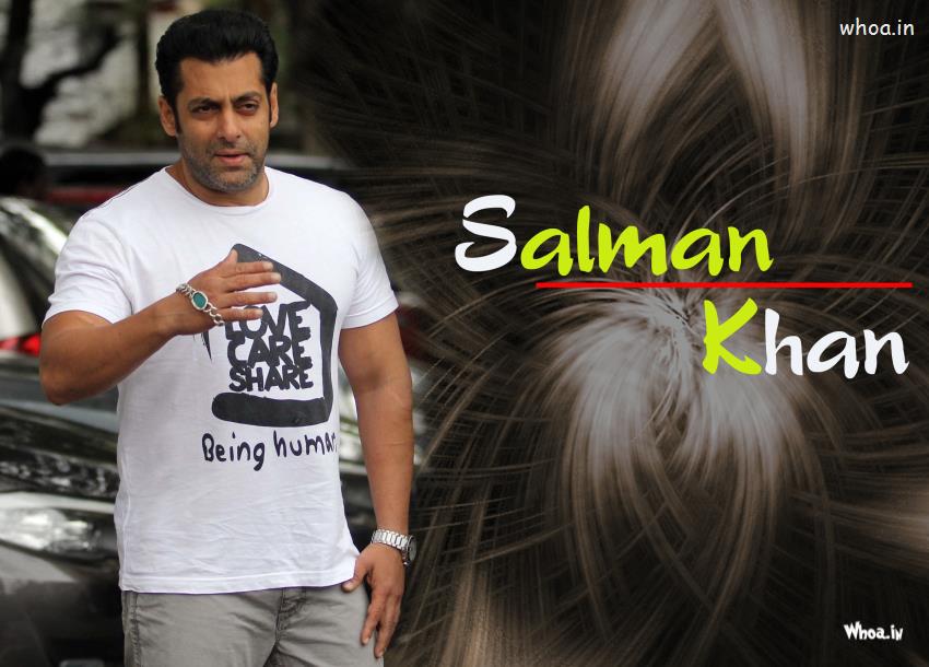 Salman Khan In Being Human T-Shirt