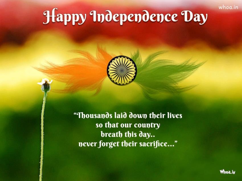 Happy Independence Day Colorful Hd Wallpaper