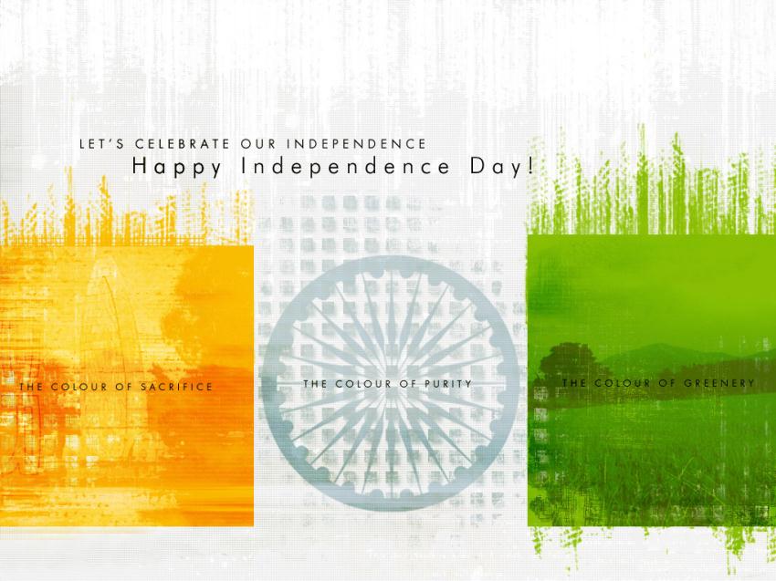 Independence Day Different Color Celebration