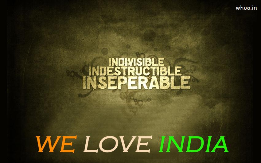 Wel Come India Happy Independence Day