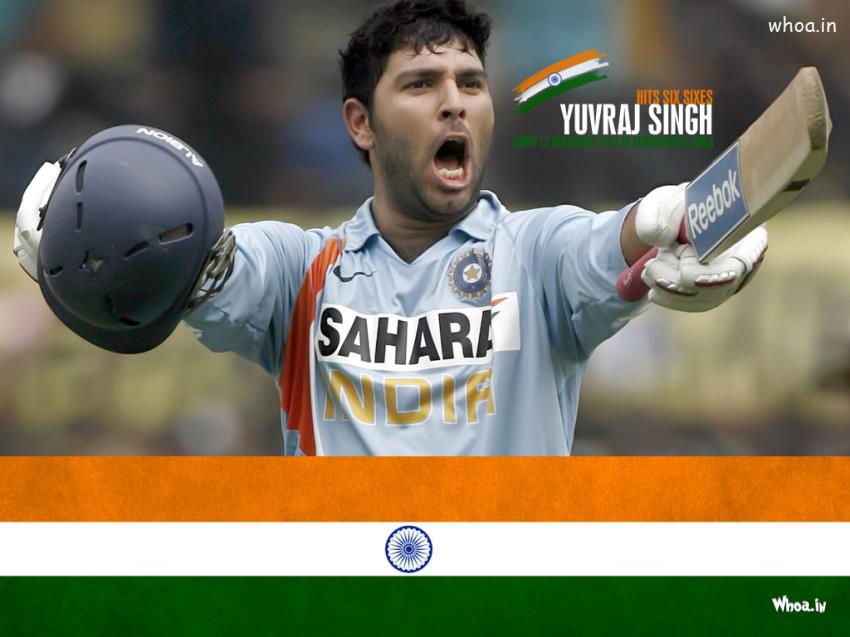 Yuvraj Singh Hit Six Sixes In One Overallpaper