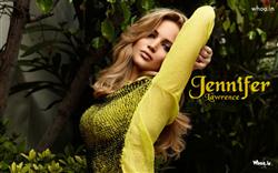 jennifer lawrence in yellow dress