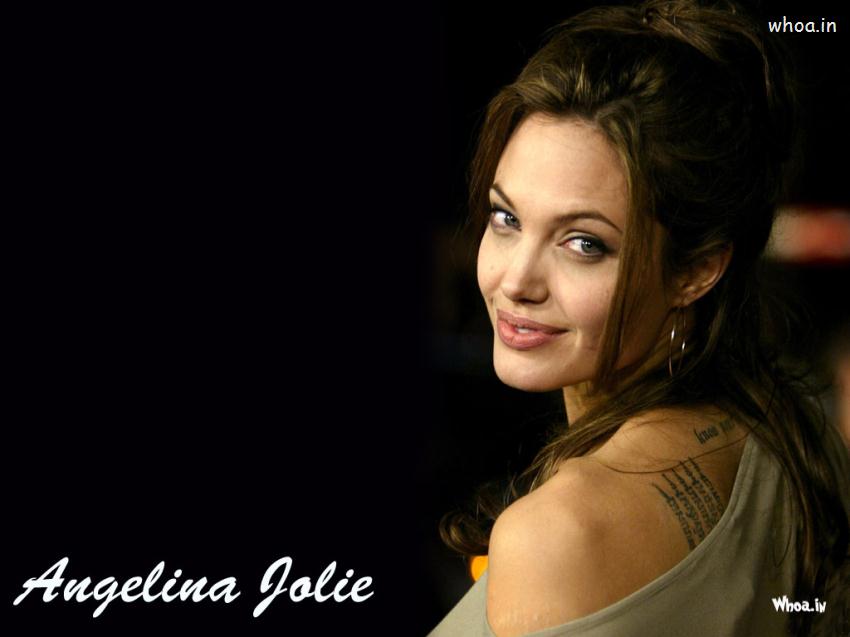 Angelina Jolie Back Tattoo Wanted