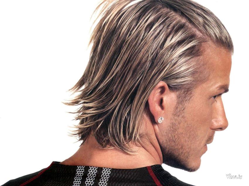 David Beckham Back Hairstyle