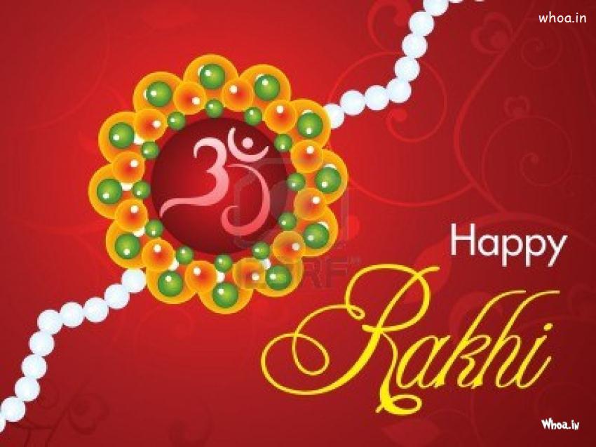 Happy Raksha Bandhan Quotes With Om Symbol