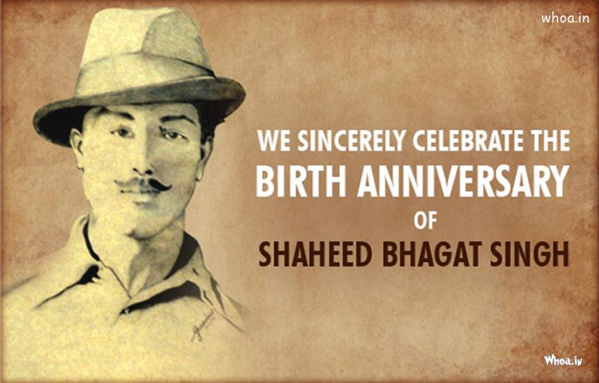 Shahid Bhagat Singh Art Wallpaper