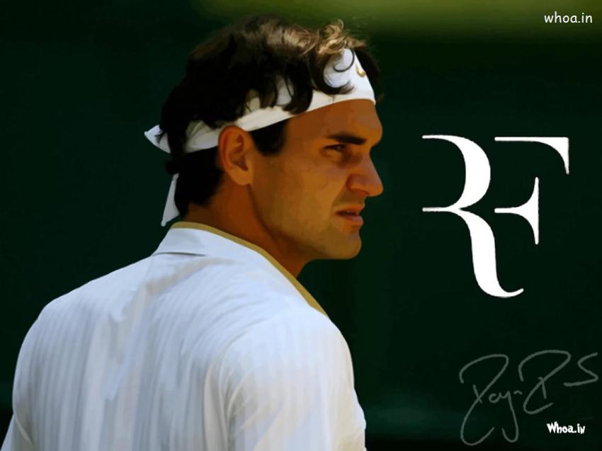 Tennis Player Roger Federer Wallpaper