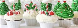christmas tree shaped cupcake fb cover