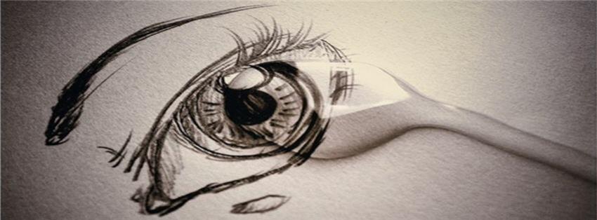 Crying Eye Painting Fb Cover