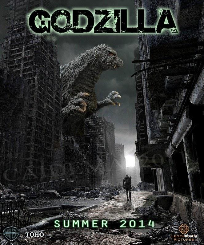 Godzilla 2014 Movie Poster