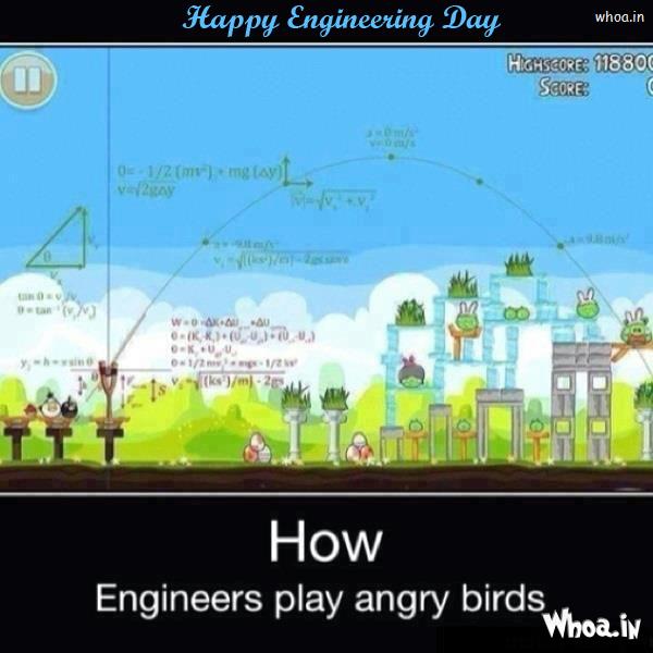 How Engineers Play Angry Birds