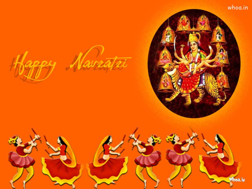 Happy Navratri Maa Durga Wallpaper