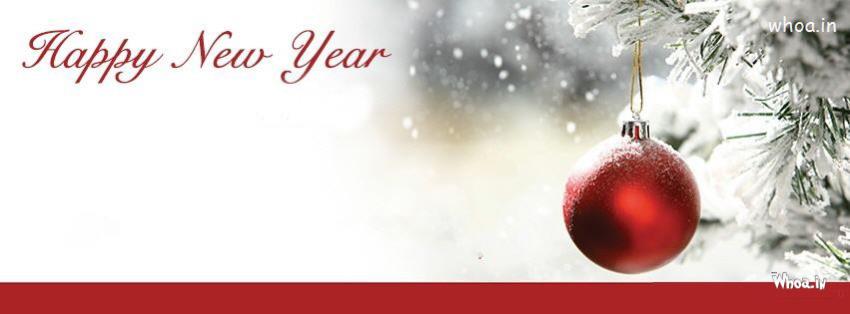 Happy New Year Red Fb Cover#1