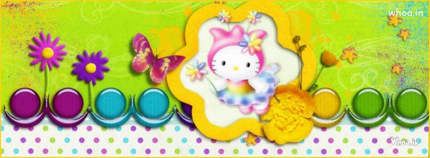 Hello Kitty Coloring Pages Fb Cover