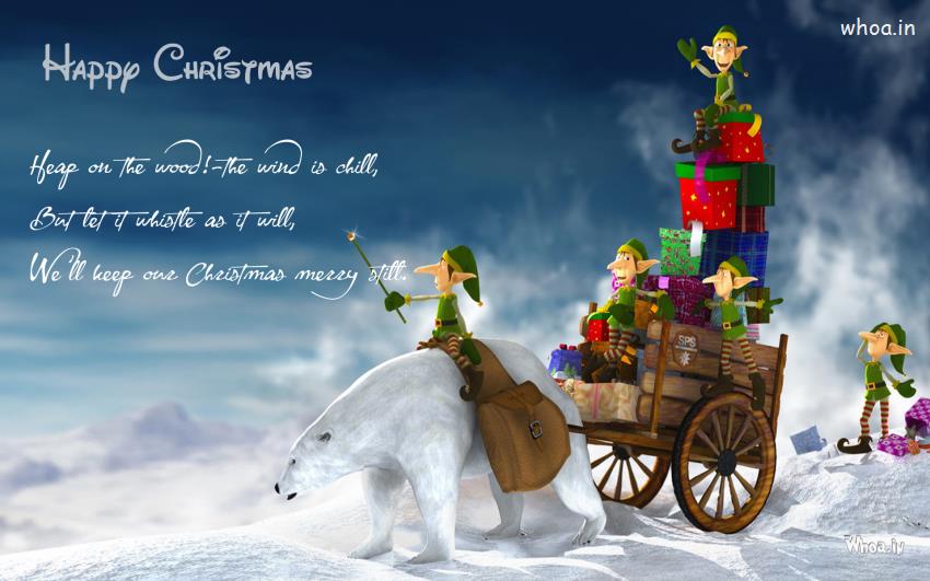 Happy Christmas Greeting Cards With Quotes