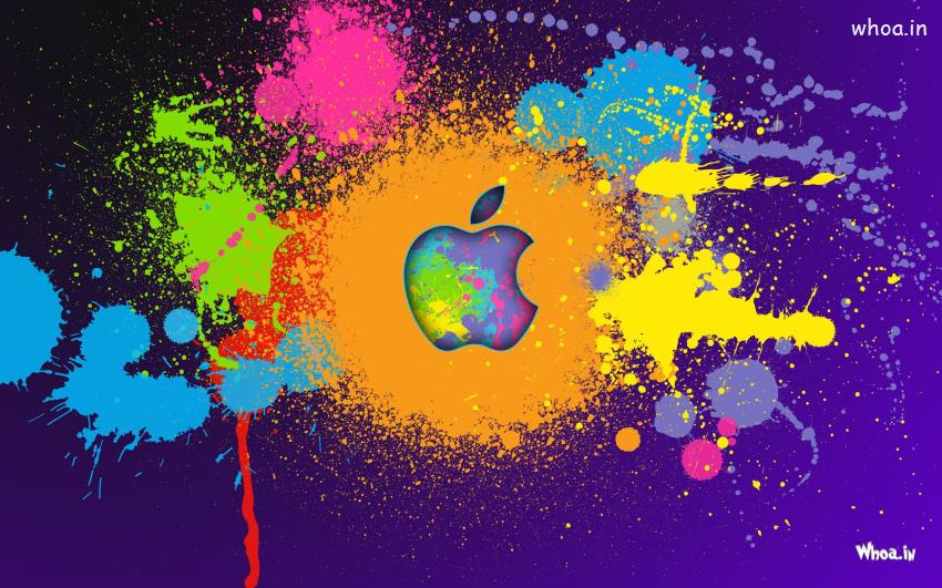 Apple Colorful Desktop Wallpaper