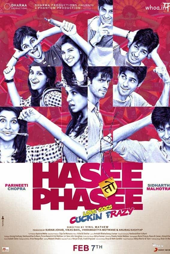 Hasee Toh Phasee Bollywood Movie 2014 Poster#1