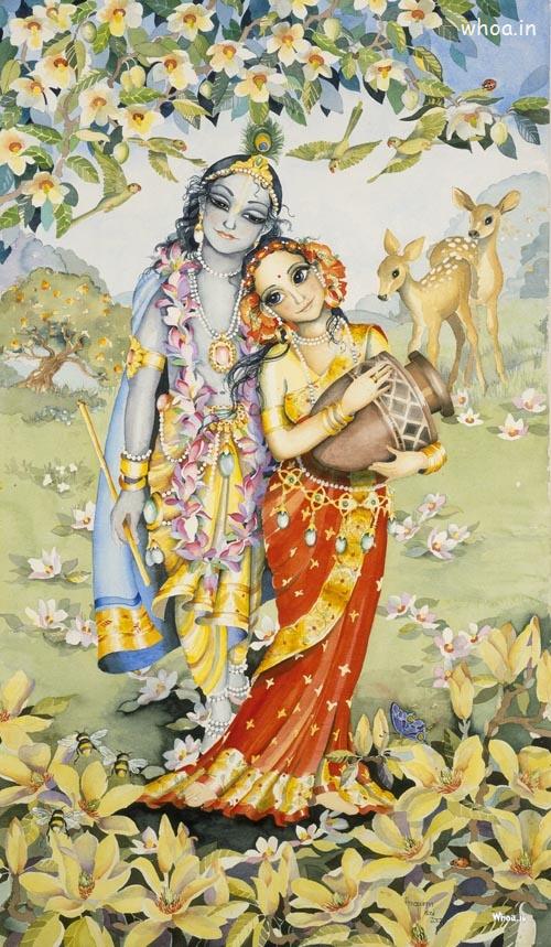 Radhe Krishna Wallpaper