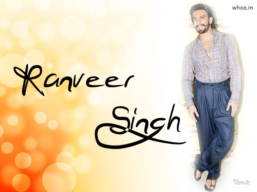 Ranveer Singh Smiling Hd Wallpaper For Desktop