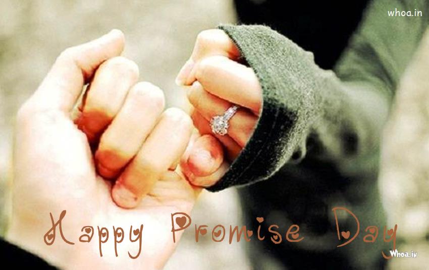Happy Promise Day Couple Hd Wallpaper