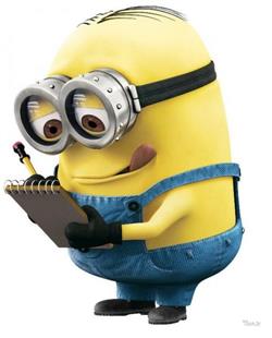 Despicable Me 2 Minions Funny Face with White Background HD Wallpaper