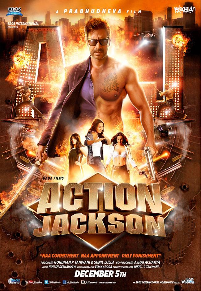 Action Jaction Ajay Devgan Movies Poster 2014 Wallpaper
