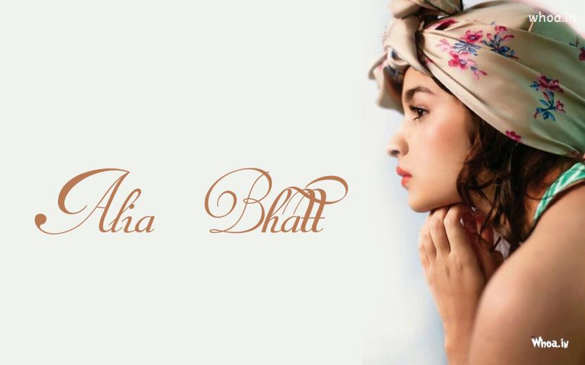 Alia Bhatt Face Close Up Wallpaper