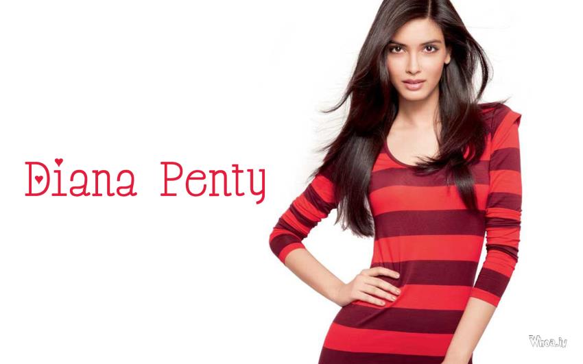 Diana Penty Possing In Front Of Camera