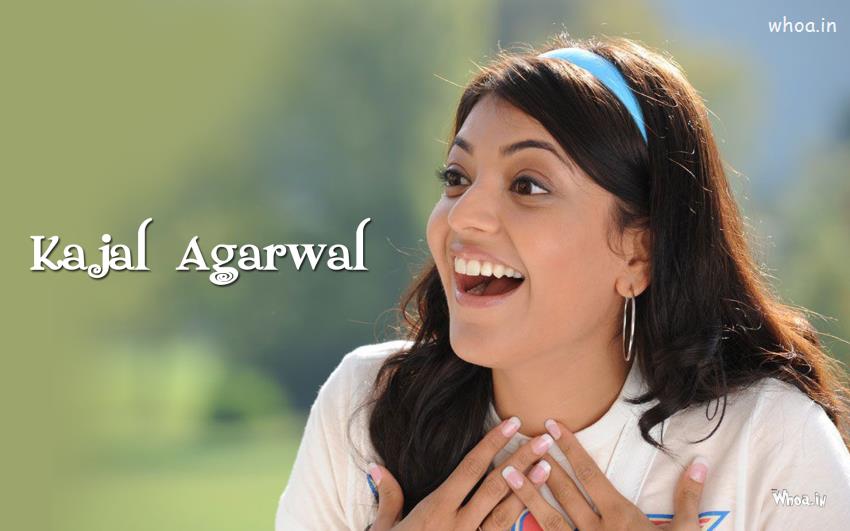 Kajal Agarwal Face Close Up HD Wallpaper