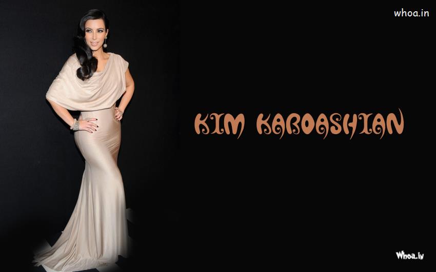 Kim Kardashian Dark Background
