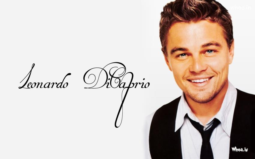 Leonardo Dicaprio With Fantastic Hair Style