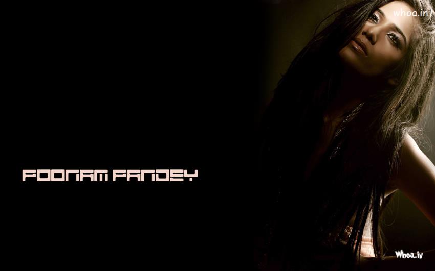 Poonam Pandey In Dark Background HD