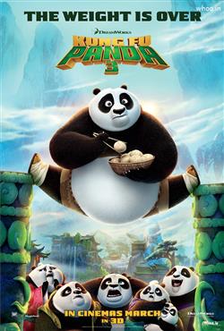 Hollywood Animation Movie Kung Fu Panda 3 Poster