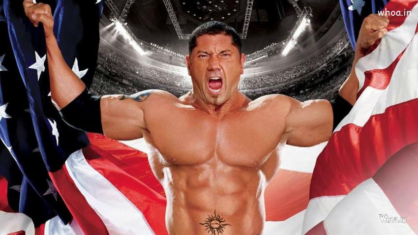 Batista The Animal Wrestling Look HD WWE Wallpaper