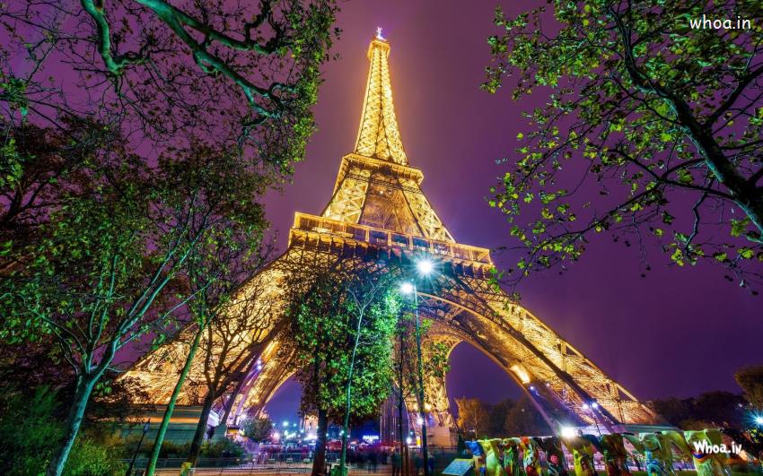 Eiffel Tower Lighting HD Wallpaper And Images