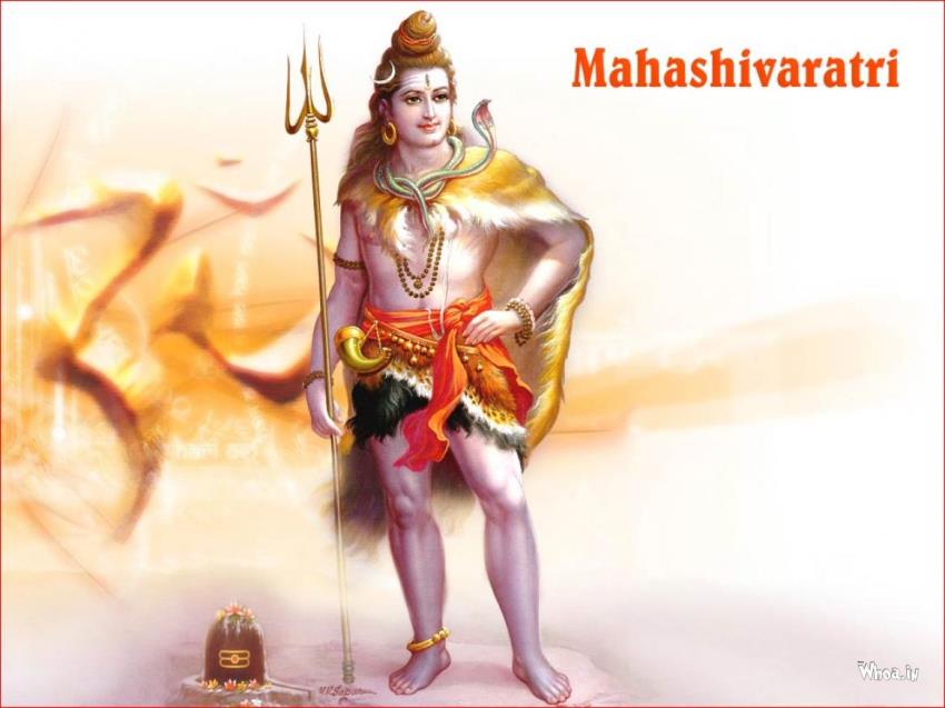 Happy Mahashivratri With Mahadev HD Wallpaper