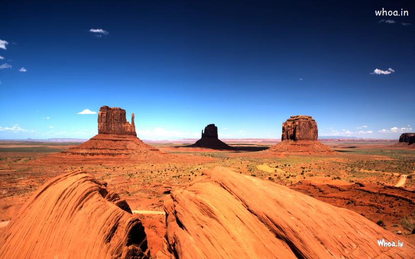 Mountain Monument Valley HD Wallpaper