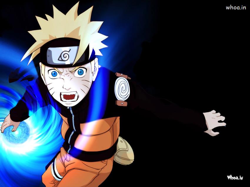 Naruto Shippuden Engry Face With Dark Background HD Wallpaper