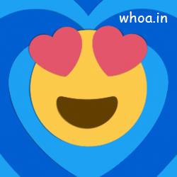 Emoji GIF Heart Emoji In Eye Hd GIF For Facebook