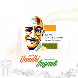Happy Mahatma Gandhi Jayanti HD Image & Photo Free