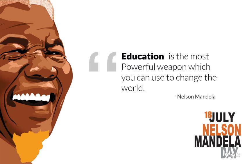 Nelson Mandela Day,18 July